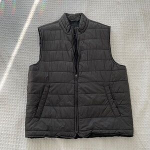 Dark Grey Marc Anthony Puffer Vest - Size XL